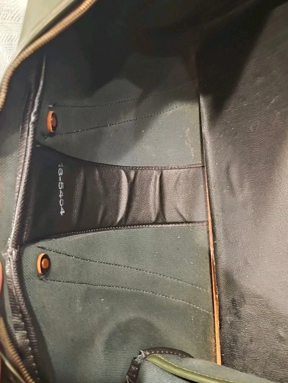 Spalding Dark Green Duffel Bag with Black Handle